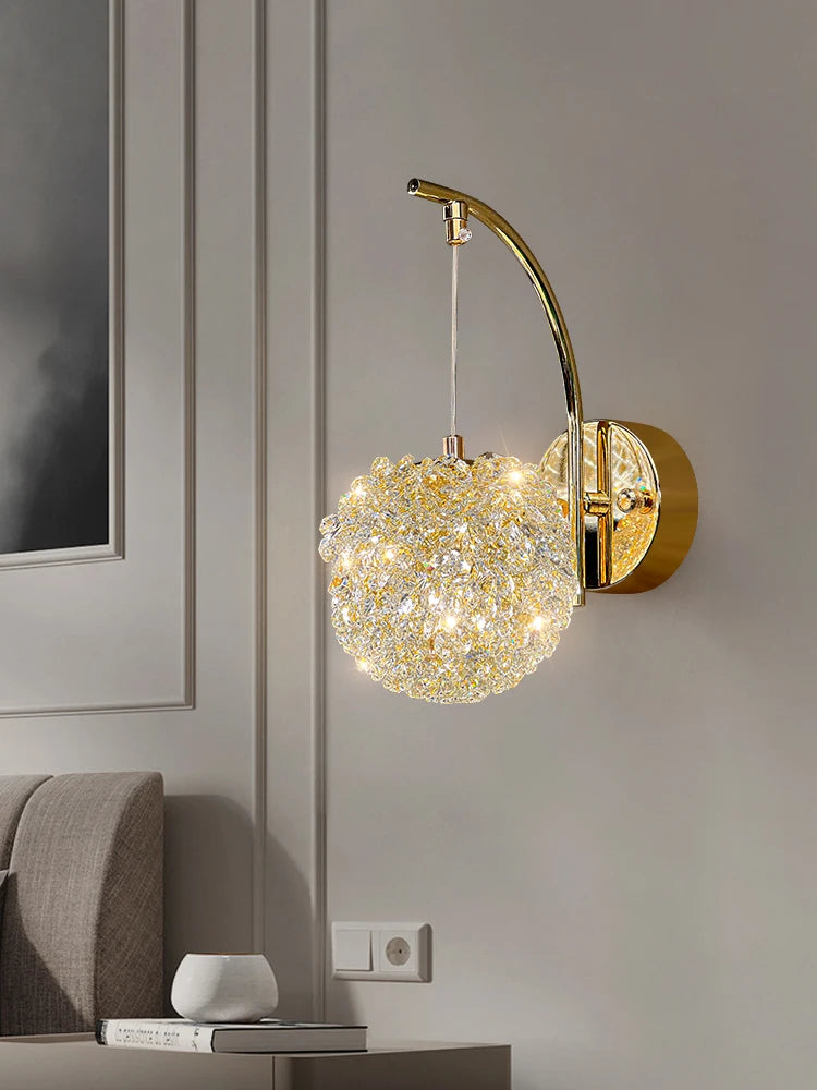 Applique Murale à Globe Suspendu – Luminaire Chic Scintillant Mes Luminaires