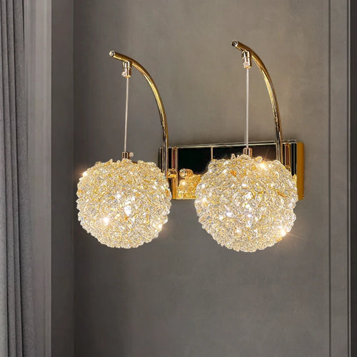 Applique Murale à Globe Suspendu – Luminaire Chic Scintillant Mes Luminaires