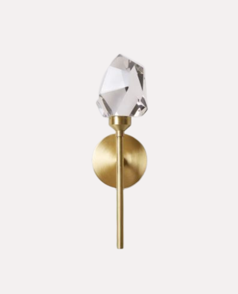Applique Murale Chic Art Déco Moderne – Flambeau Vertical Mes Luminaires