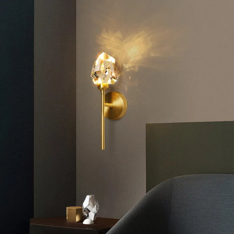 Applique Murale Chic Art Déco Moderne – Flambeau Vertical Mes Luminaires