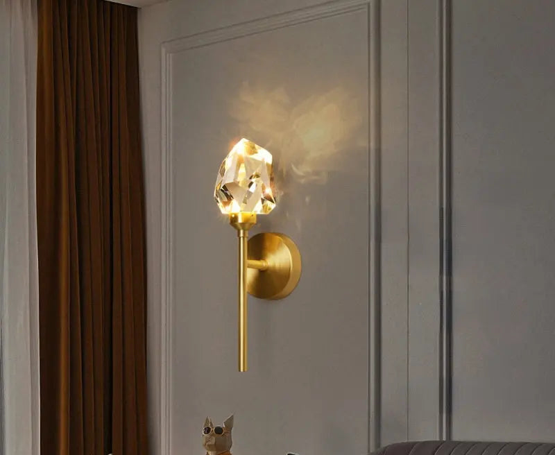 Applique Murale Chic Art Déco Moderne – Flambeau Vertical Mes Luminaires