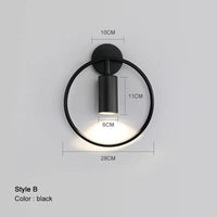Applique Murale Chic en Laiton Doré avec Anneau Mes Luminaires