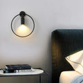 Applique Murale Chic en Laiton Doré avec Anneau Mes Luminaires