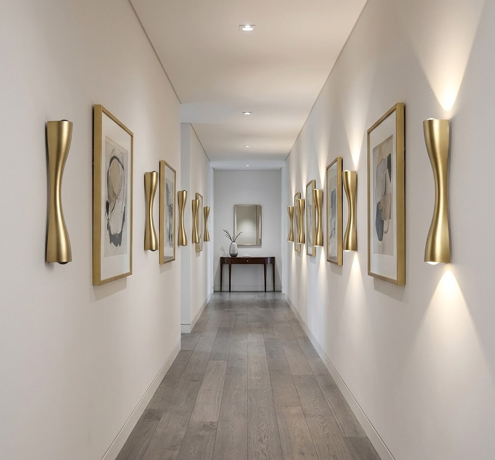 Applique Murale De Couloir – Forme Sablier Mes Luminaires