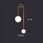 Applique Murale Duo Gold & Pearl Mes Luminaires