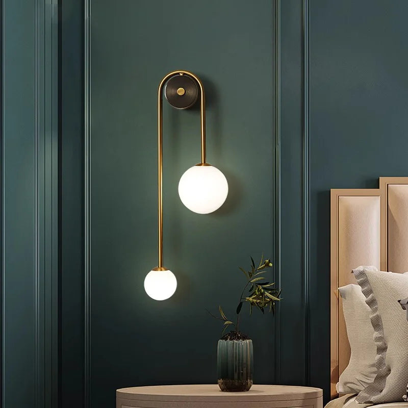 Applique Murale Duo Gold & Pearl Mes Luminaires