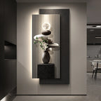 Applique Murale en Granit et Marbre Texturé avec Décor Pierre Sculptée Mes Luminaires