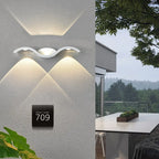 Applique Murale Extérieur "Ondulation" – Design Vague Minimaliste Mes Luminaires