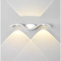 Applique Murale Extérieur "Ondulation" – Design Vague Minimaliste Mes Luminaires
