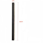 Applique Murale "Linéa" – Design Extra-Long & Minimaliste Noir Mat Mes Luminaires