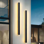 Applique Murale "Linéa" – Design Extra-Long & Minimaliste Noir Mat Mes Luminaires