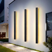 Applique Murale "Linéa" – Design Extra-Long & Minimaliste Noir Mat Mes Luminaires