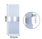 Applique Murale Rectangulaire "Slim" – Design LED Minimaliste Mes Luminaires