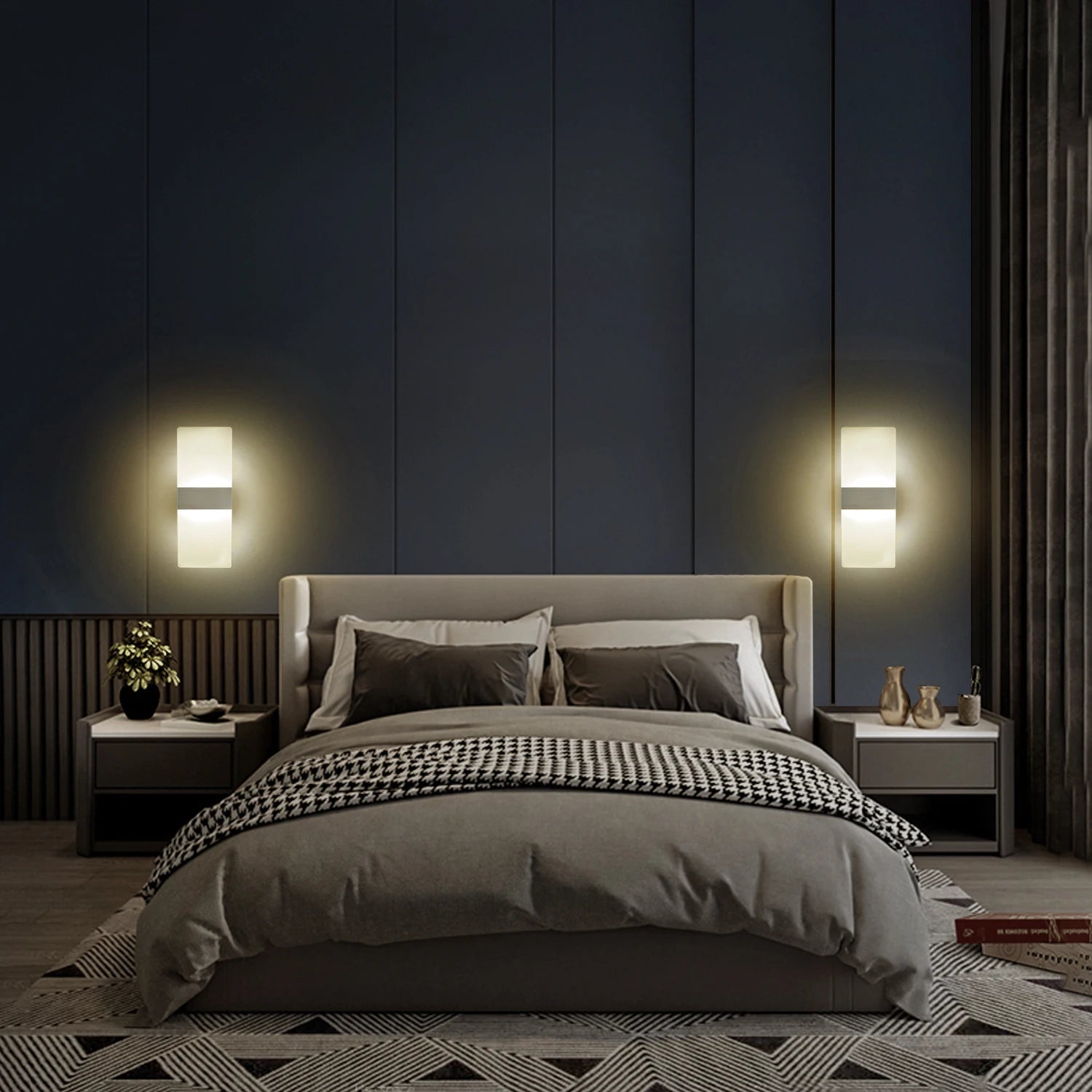 Applique Murale Rectangulaire "Slim" – Design LED Minimaliste Mes Luminaires