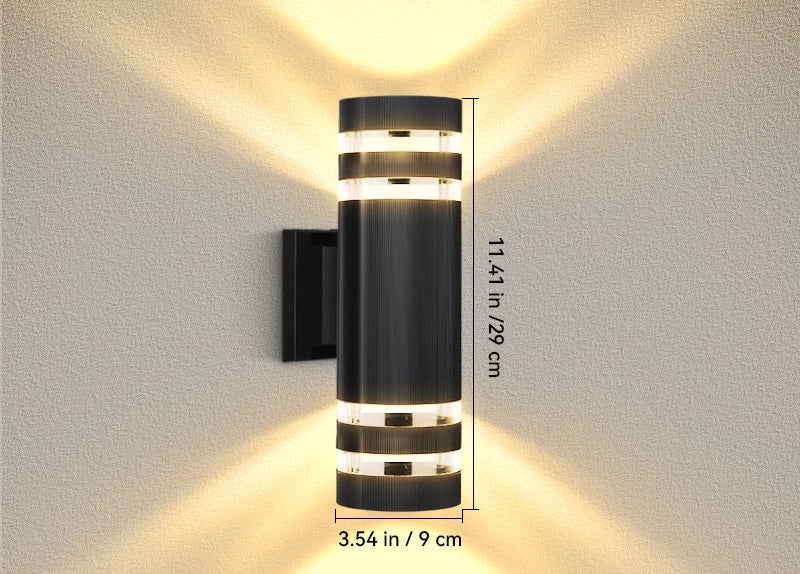 Applique Murale "Sablier" – Éclairage Haut et Bas à Double Faisceau Mes Luminaires