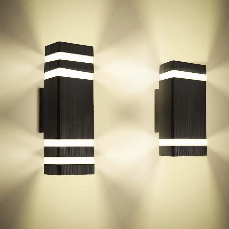 Applique Murale "Sablier" – Éclairage Haut et Bas à Double Faisceau Mes Luminaires