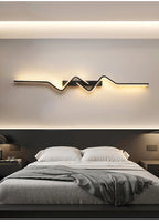 Applique Murale "Snake" – Luminaire LED au Design Ondulé Minimaliste Mes Luminaires