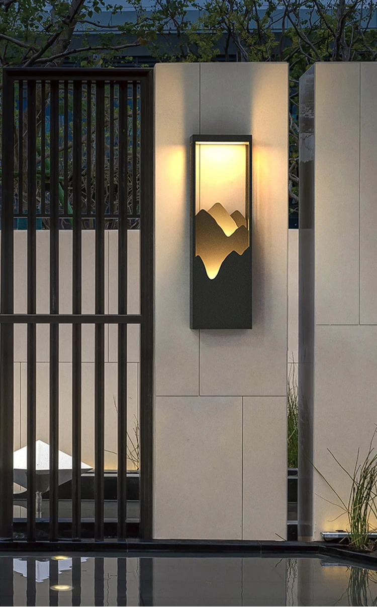 Applique Murale Solaire "Zenith" – Style Extérieure et Moderne Mes Luminaires