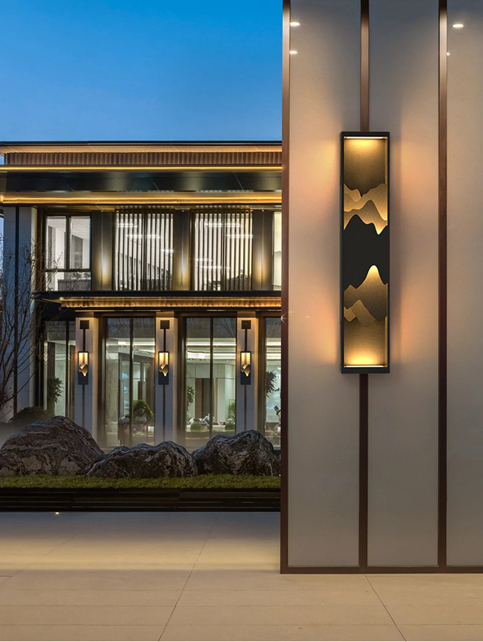 Applique Murale Solaire "Zenith" – Style Extérieure et Moderne Mes Luminaires
