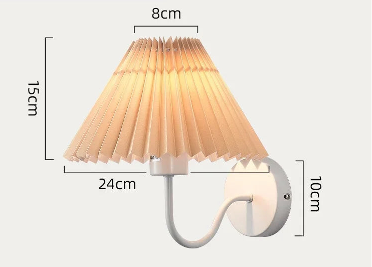 Applique Murale Vintage "Accordéon" – Structure Laiton Antique Mes Luminaires