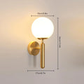 Applique Murale Vintage Chic – Montage Mural Globe Doré Mes Luminaires