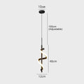 Applique "Vortex" – Sculpture Lumineuse LED au Design Circulaire Mes Luminaires
