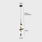 Applique "Vortex" – Sculpture Lumineuse LED au Design Circulaire Mes Luminaires