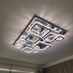 Grand Plafonnier de Salon "Majestic" – Lustre LED pour Grand Espace Mes Luminaires