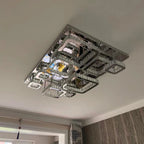 Grand Plafonnier de Salon "Majestic" – Lustre LED pour Grand Espace Mes Luminaires