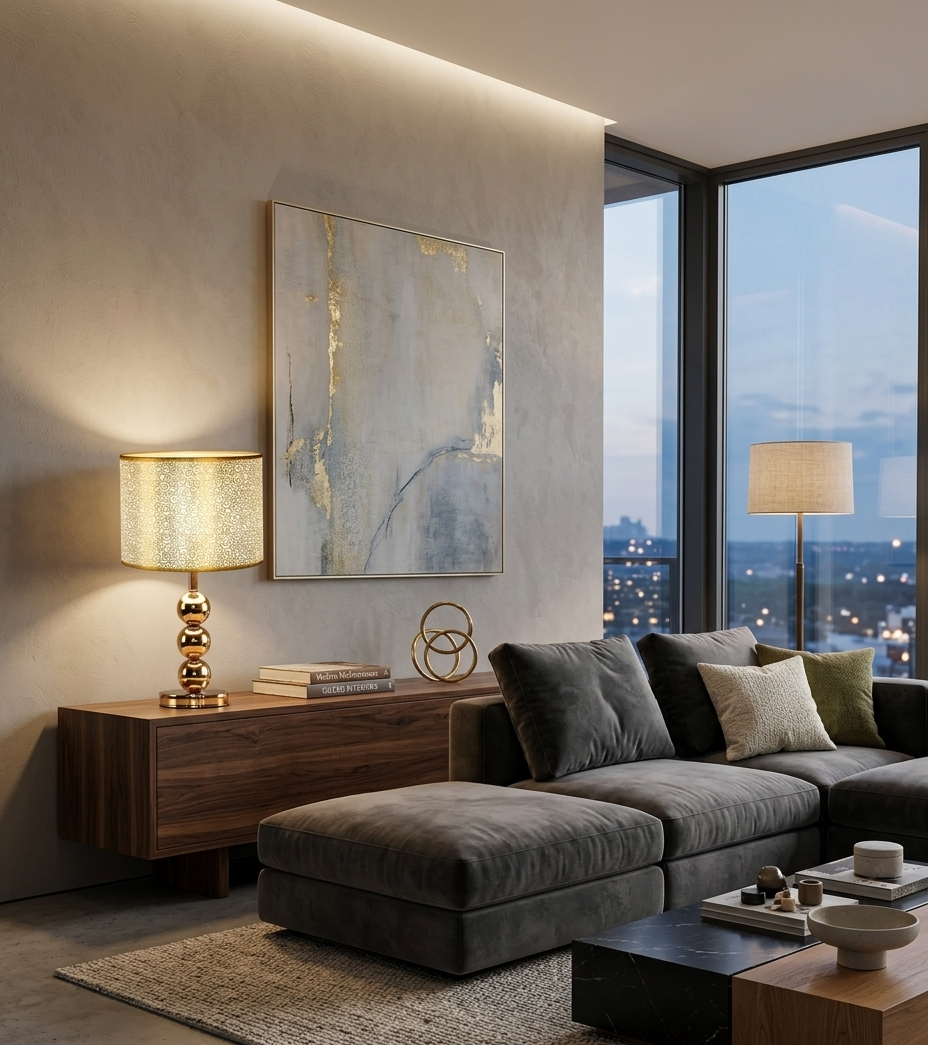 Lampe à Poser "Palace" – Luminaire Chic à Motifs Volutes Mes Luminaires