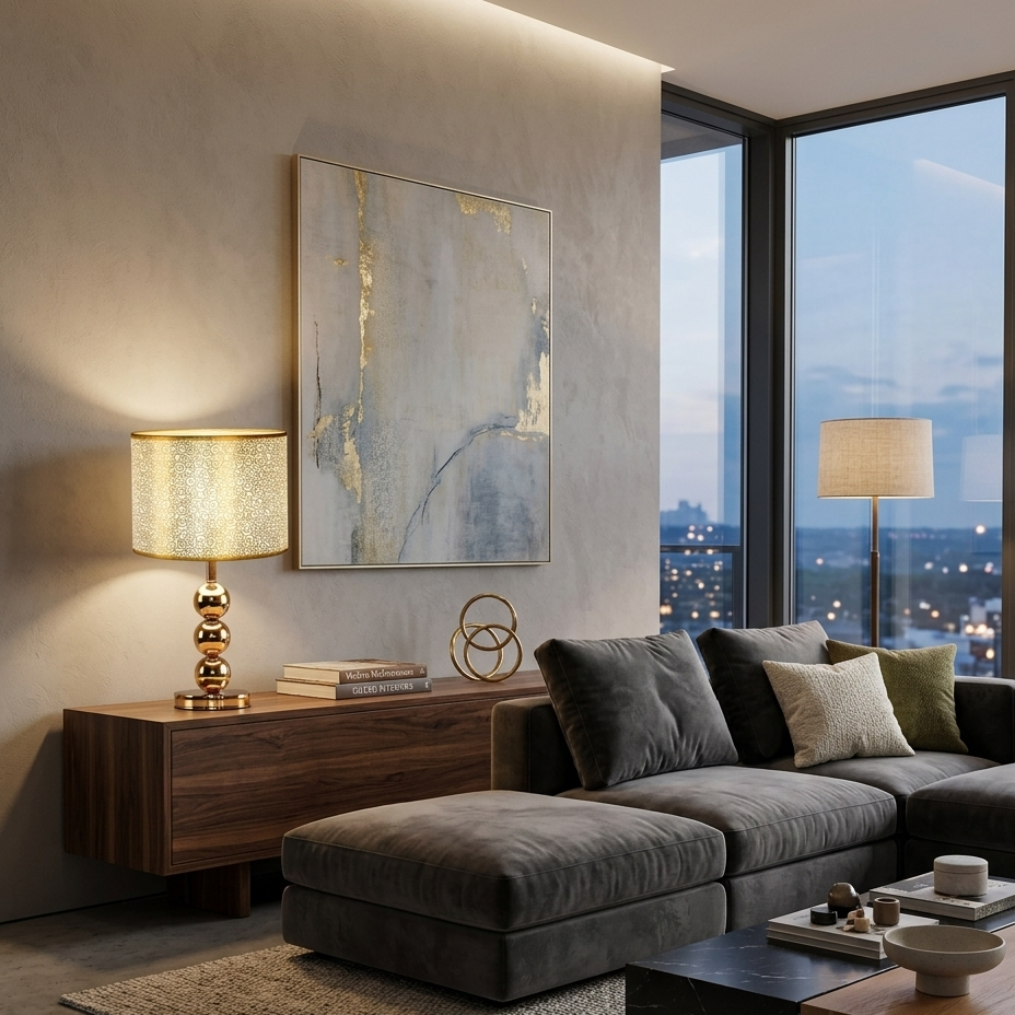 Lampe à Poser "Palace" – Luminaire Chic à Motifs Volutes Mes Luminaires