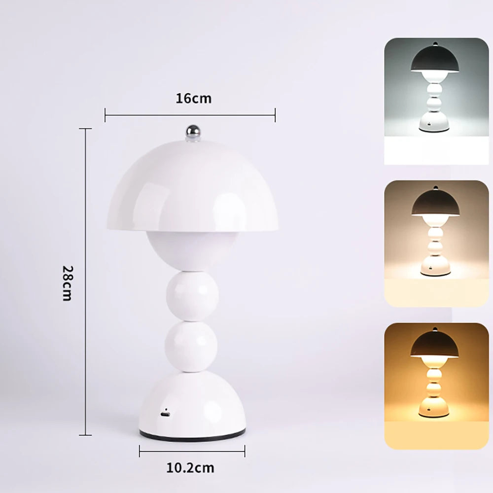 Lampe à Poser "Pop Bubble" – Design Rétro-Chic Laqué Mes Luminaires