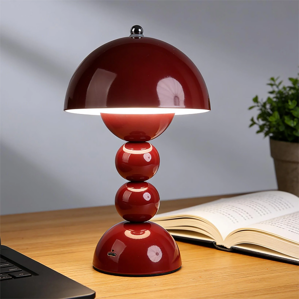 Lampe à Poser "Pop Bubble" – Design Rétro-Chic Laqué Mes Luminaires
