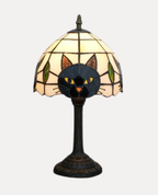 Lampe d'Ambiance "Chat Nocturne" – Éclairage Doux en Résine Mes Luminaires