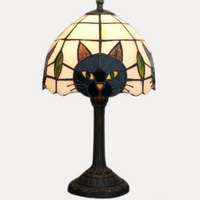 Lampe d'Ambiance "Chat Nocturne" – Éclairage Doux en Résine Mes Luminaires