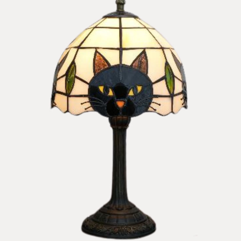 Lampe d'Ambiance "Chat Nocturne" – Éclairage Doux en Résine Mes Luminaires