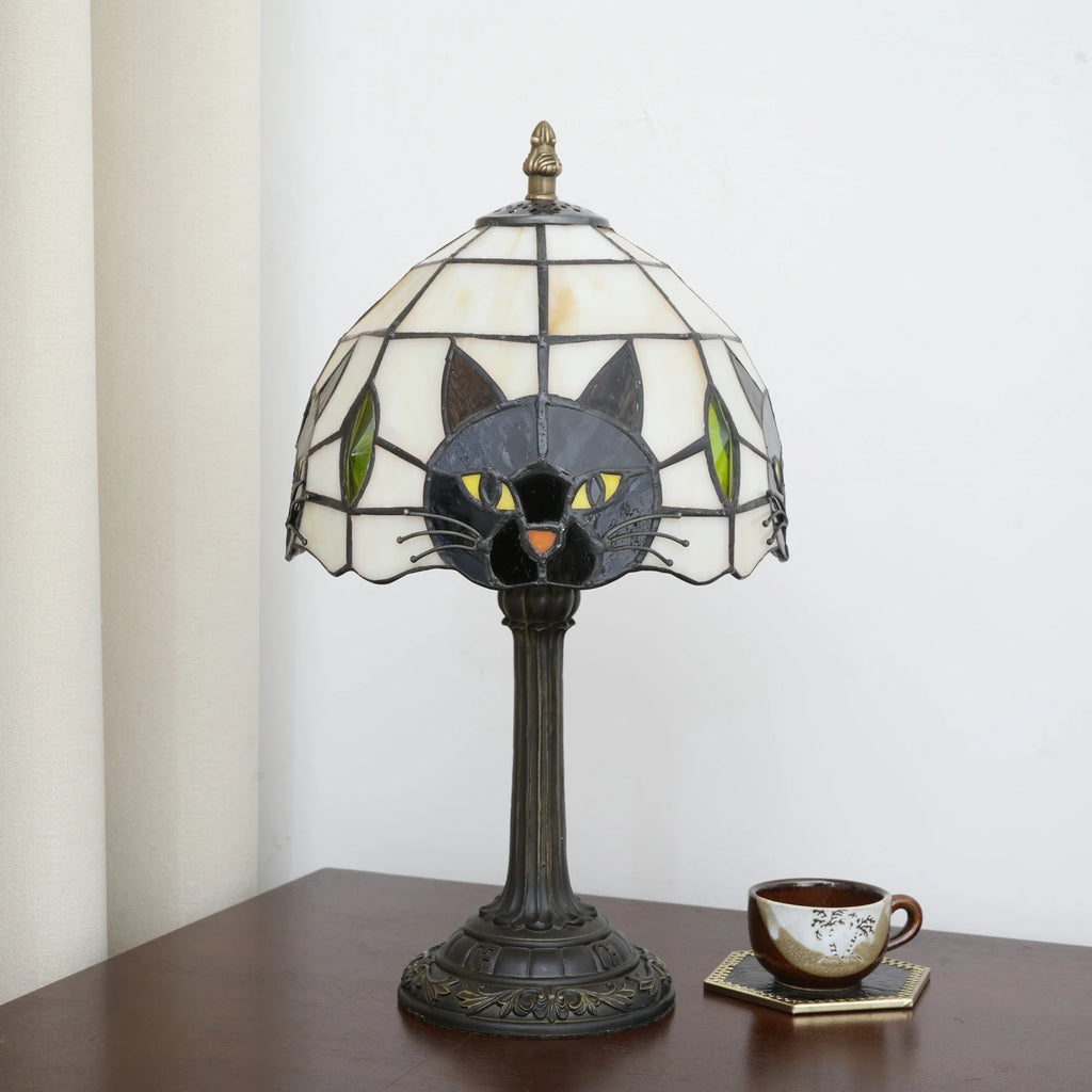 Lampe d'Ambiance "Chat Nocturne" – Éclairage Doux en Résine Mes Luminaires