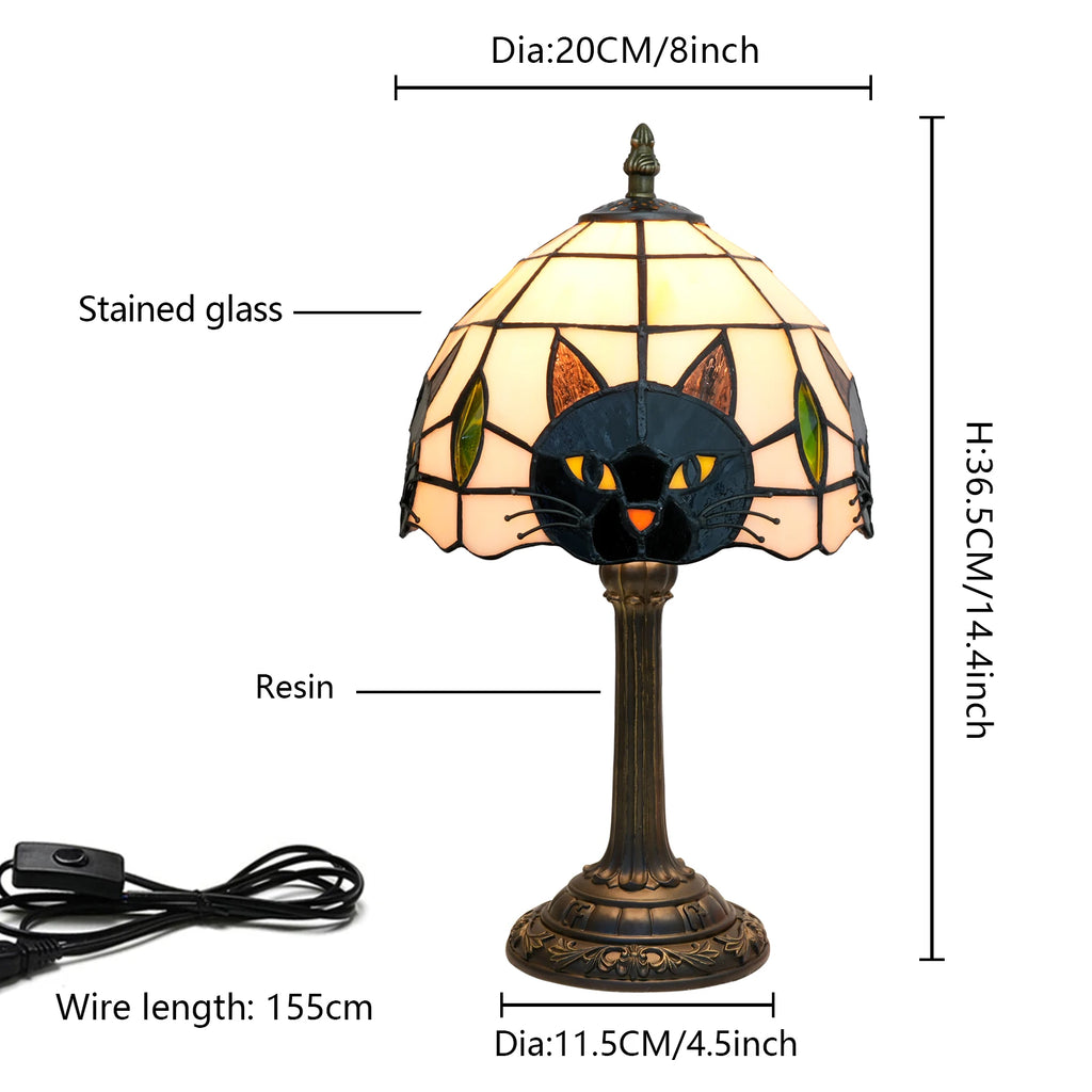 Lampe d'Ambiance "Chat Nocturne" – Éclairage Doux en Résine Mes Luminaires