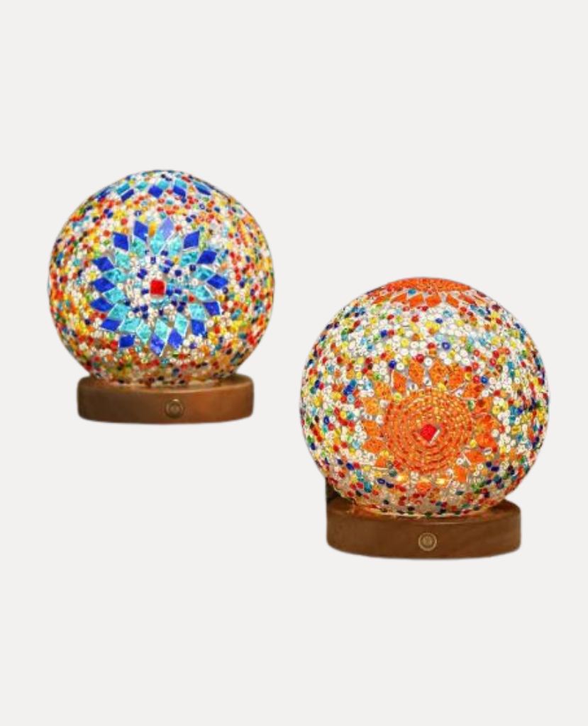 Lampe d'Ambiance "Kaleidoscope" – Sphère Lumineuse LED Multi-couleurs Mes Luminaires