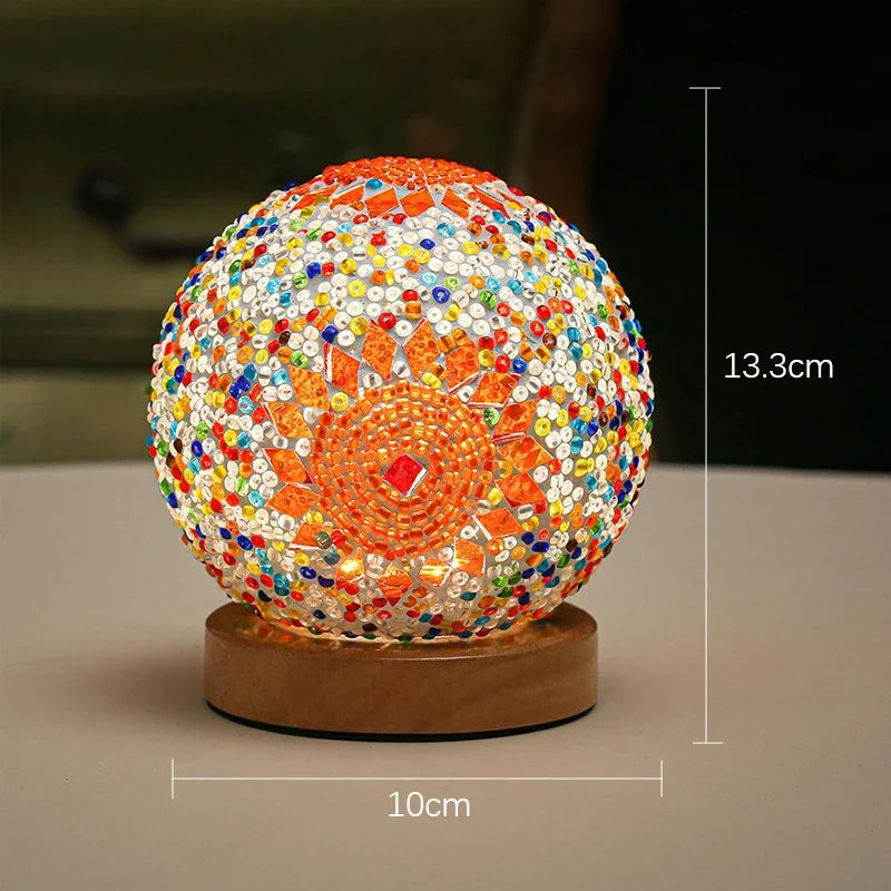 Lampe d'Ambiance "Kaleidoscope" – Sphère Lumineuse LED Multi-couleurs Mes Luminaires