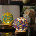 Lampe d'Ambiance "Kaleidoscope" – Sphère Lumineuse LED Multi-couleurs Mes Luminaires