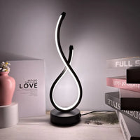 Lampe de Bureau Design  – Forme Ondulée Moderne Mes Luminaires