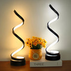 Lampe de Bureau Design  – Forme Ondulée Moderne Mes Luminaires