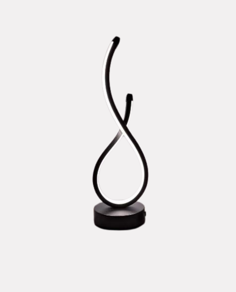 Lampe de Bureau Design  – Forme Ondulée Moderne Mes Luminaires