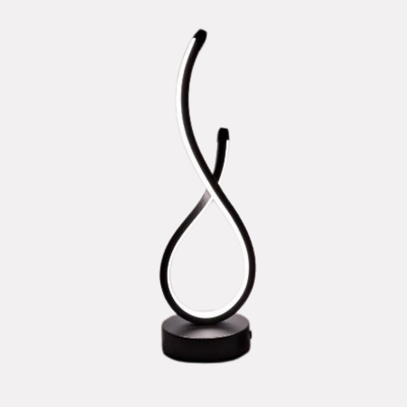Lampe de Bureau Design  – Forme Ondulée Moderne Mes Luminaires