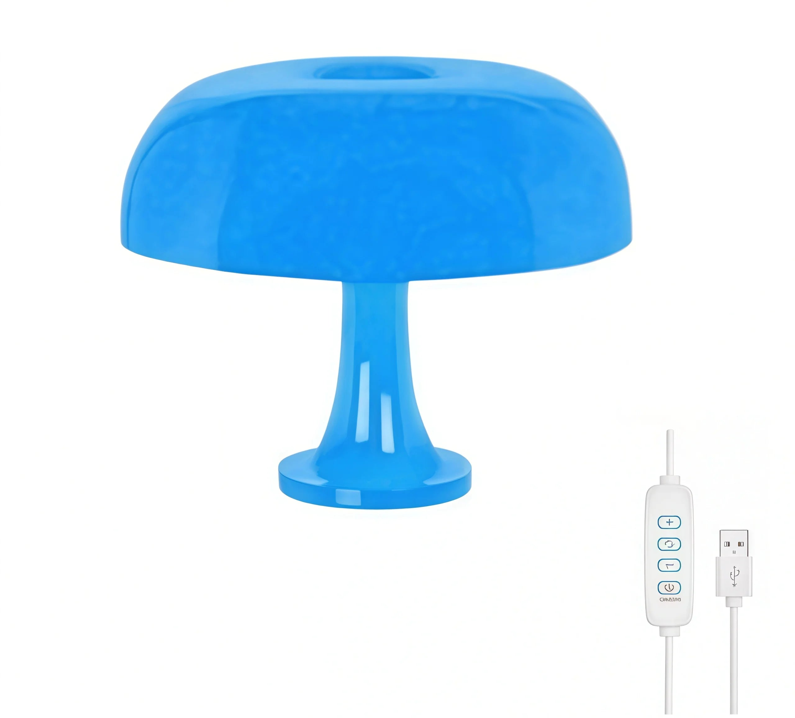 Lampe de Chevet "Donut" – Veilleuse Ronde en Verre au Design Organique Mes Luminaires