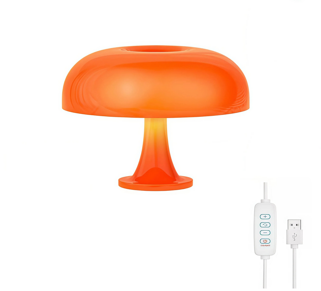 Lampe de Chevet "Donut" – Veilleuse Ronde en Verre au Design Organique Mes Luminaires