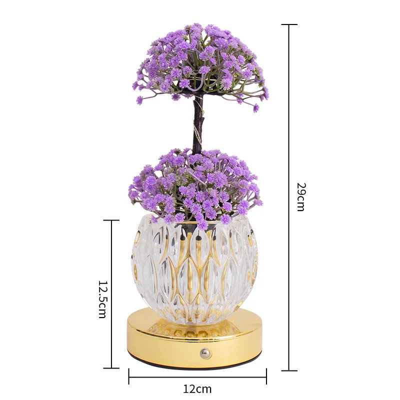 Lampe de Table "Bouquet de Lumière" – Fleurs Lumineuses Mes Luminaires