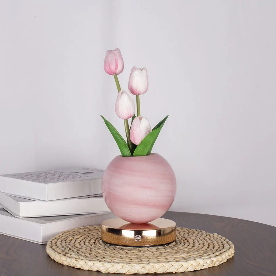 Lampe de Table "Bouquet de Lumière" – Fleurs Lumineuses Mes Luminaires