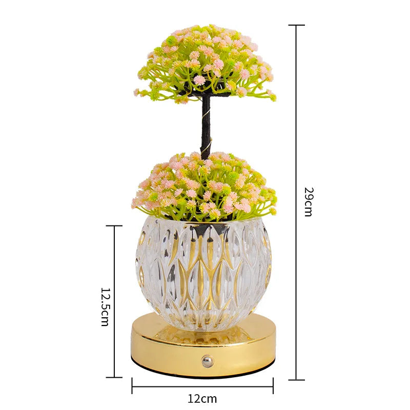 Lampe de Table "Bouquet de Lumière" – Fleurs Lumineuses Mes Luminaires